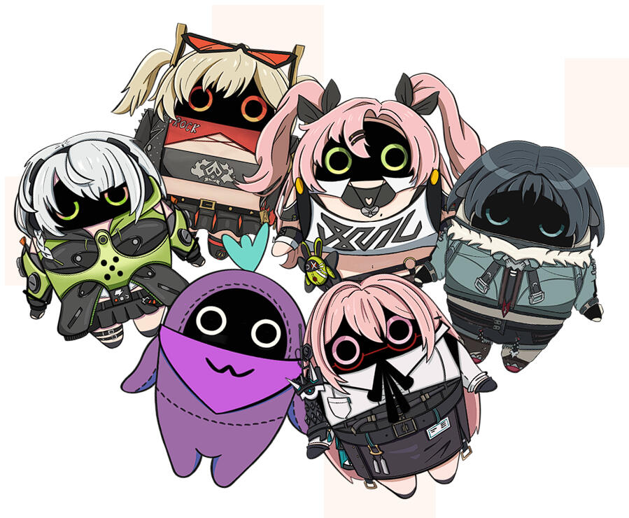 Stickers of Bangboos