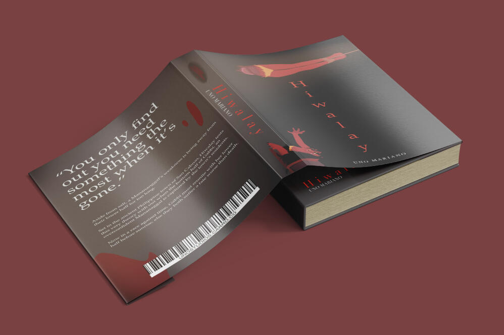 An illustrated cover for my story, Hiwalay.