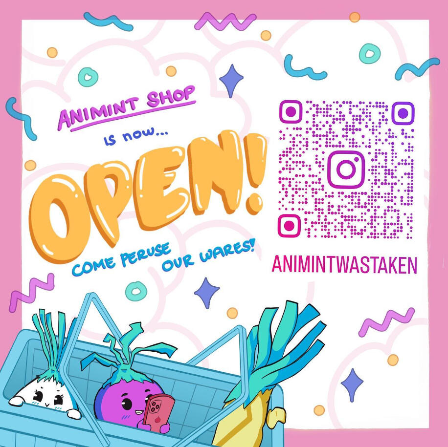 AniMINT Online Shop Opening